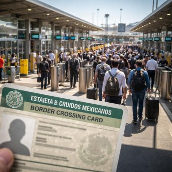 California, Arizona, Nuevo México y Texas permiten ingreso de mexicanos con tarjeta de cruce fronterizo