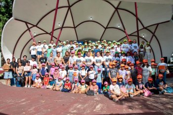 Inicia curso de verano 'Pequeños Aventureros' de la FPMC con 90 niños en Cozumel