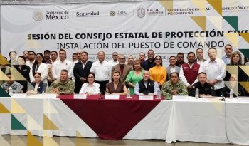 Instalan en Baja California el decimosexto Puesto de Comando Interinstitucional ante temporada de lluvias