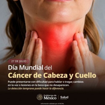SESA Querétaro conmemora Día Mundial del Cáncer de Cabeza y Cuello; llama a detección oportuna