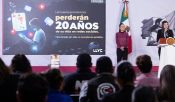 Sheinbaum llama a padres a regular uso de redes en niños y adolescentes por salud pública