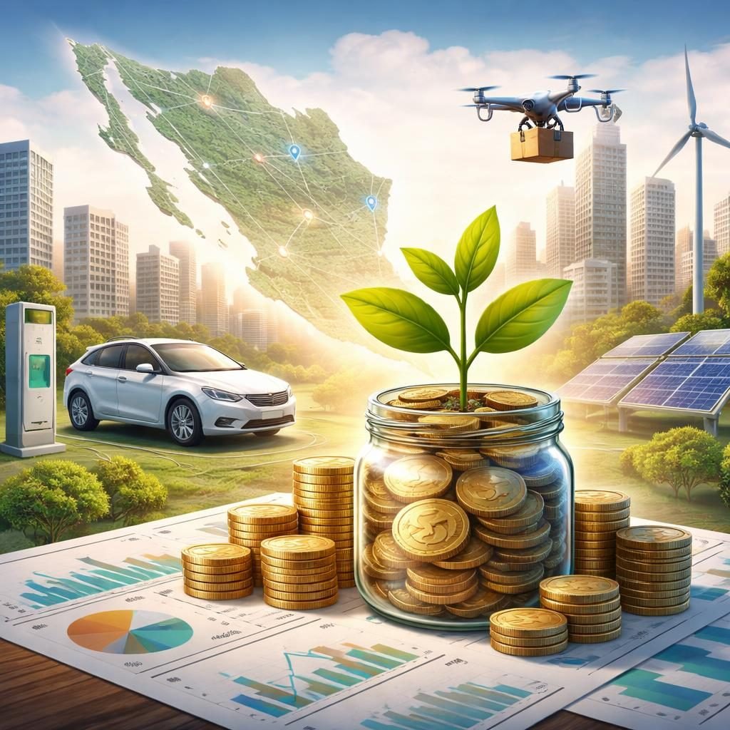 Ecosistema emprendedor en México: inversiones, movilidad sostenible y desarrollo regional