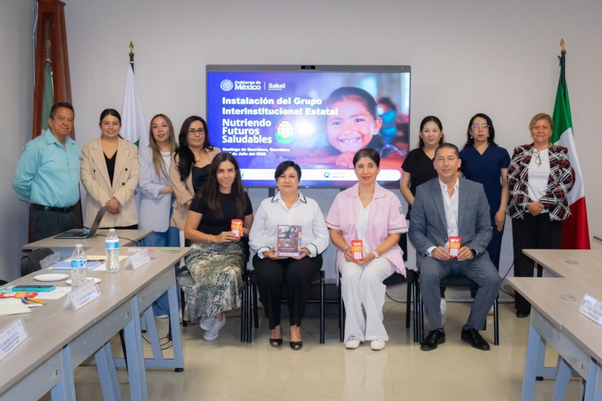 Instalan grupo interinstitucional para combatir desnutrición aguda infantil en Querétaro