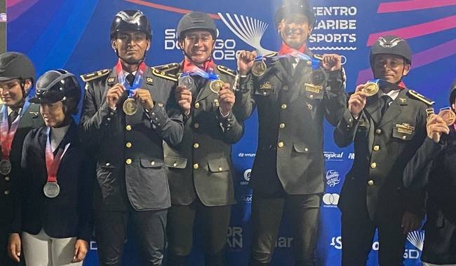México arrasa en ecuestre con dos oros y una plata en Santo Domingo 2026