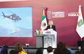 Puebla reduce incendios forestales en 35.5% durante 2026 con estrategia integral