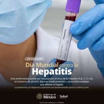 Querétaro se suma al Día Mundial contra la Hepatitis con acciones de prevención y diagnóstico