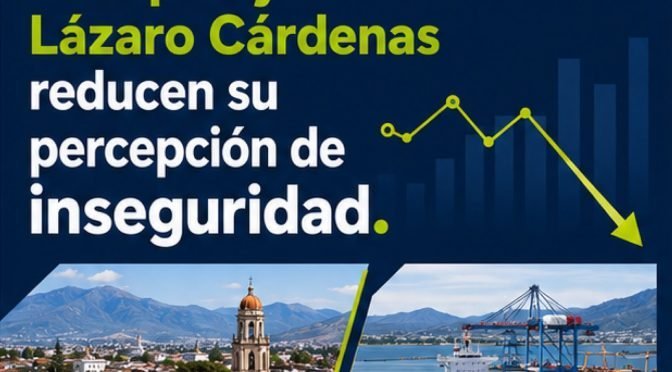 Percepción de seguridad mejora 6% en tres municipios de Michoacán: ENSU
