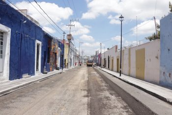 Arranca pavimentación de Calle 4 Oriente en Puebla; 52 mil beneficiados