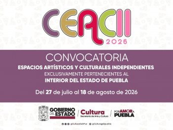 Gobierno de Puebla destina 450 mil pesos a espacios culturales independientes