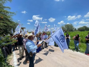 Inician rehabilitación de caminos saca cosechas en San Francisco del Rincón con inversión de 2.4 mdp