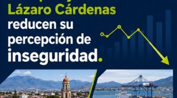 Percepción de seguridad mejora 6% en tres municipios de Michoacán: ENSU