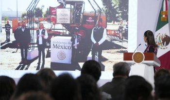 Sheinbaum coloca primera piedra de viviendas Fovissste; meta de 100 mil casas con inversión de 60 mil mdp