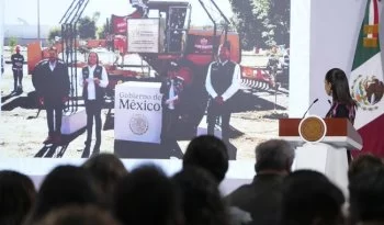 Sheinbaum coloca primera piedra de viviendas Fovissste; meta de 100 mil casas con inversión de 60 mil mdp