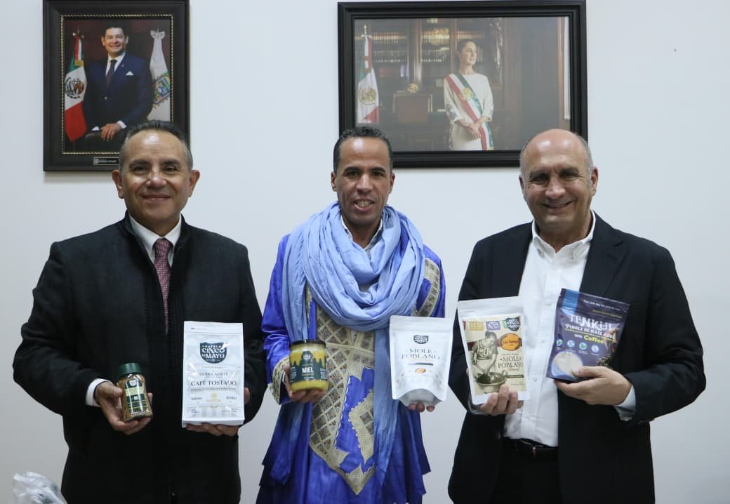 Gobierno de Puebla envía 28 productos con marca Puebla Cinco de Mayo a Marruecos