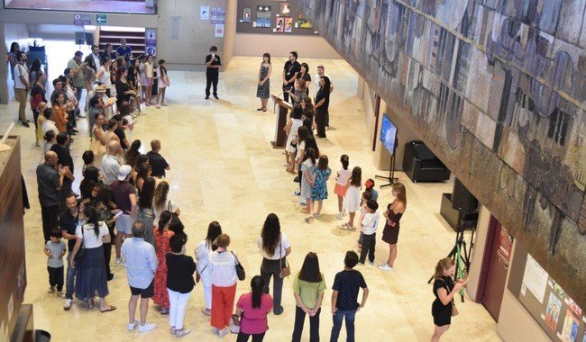 Niñas, niños y adolescentes exponen sus obras en el Cecut con la muestra ¡Mundos creativos!