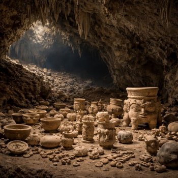Descubren cueva con 179 piezas arqueológicas en Chiapas; INAH la considera un hallazgo relevante en la región