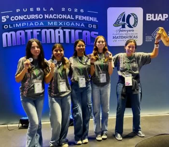 Guanajuato brilla en Olimpiada Nacional Femenil de Matemáticas con cuatro medallas