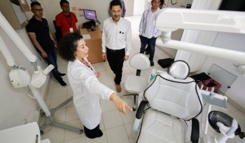 Martí Batres supervisa unidades del ISSSTE en Puebla; destaca abasto de medicamentos