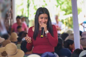 Gaby “La Bonita” Sánchez lleva deporte y prevención a San Miguel Canoa