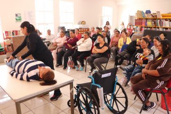 Gobierno de Zacatecas capacita y brinda apoyo emocional a cuidadores de personas con discapacidad
