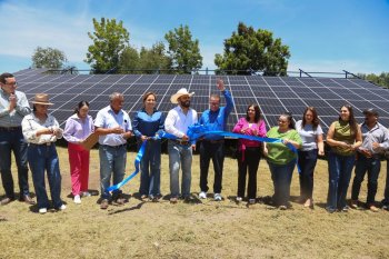 Inauguran pozo de agua potable en Coronado con energía solar