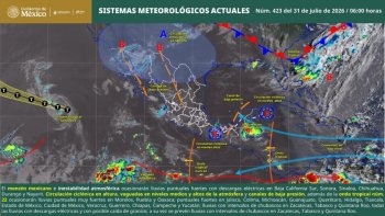 Oaxaca: continuarán lluvias y oleaje elevado por remanentes de onda tropical