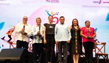 Curiel de Icaza y Javier May inauguran el Festival Cultural Ceiba 2026 en Tabasco