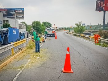 FIDEURB realiza 71 intervenciones en NL: atiende 117 mil m² y retira 63 toneladas de residuos