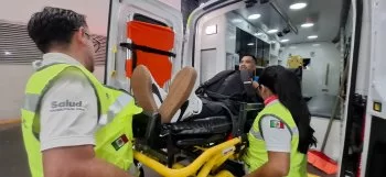 Gobierno de Puebla apoya traslado de connacional repatriado con cáncer de columna