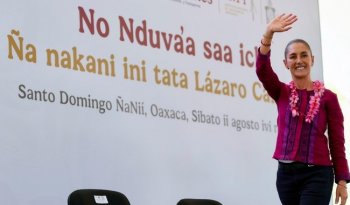 Sheinbaum supervisa reconstrucción de caminos en Oaxaca y anuncia más obras en la Mixteca