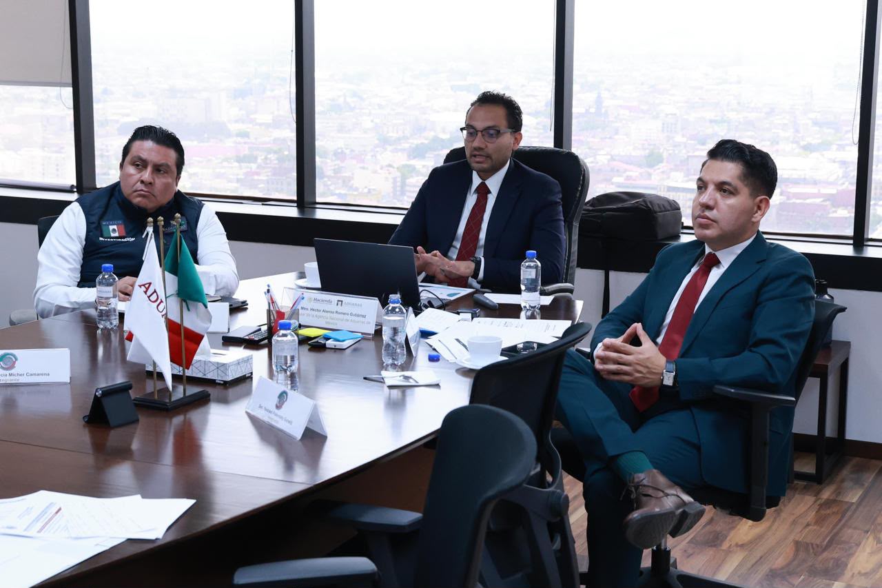 LA COMISIÓN DE ECONOMÍA DEL SENADO SOSTIENE REUNIÓN DE TRABAJO CON EL TITULAR DE LA AGENCIA NACIONAL DE ADUANAS DE MÉXICO