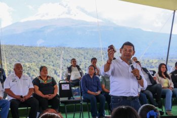 Armenta afirma que Puebla está 'al 600%' para generar bienestar y oportunidades