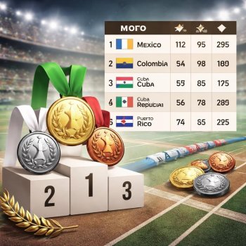 Medallero de los Juegos Centroamericanos y del Caribe 2026: México lidera con contundencia