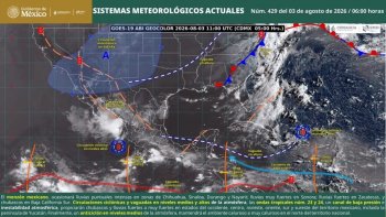 Lluvias y tormentas aisladas se prevén este lunes en Oaxaca; dominarán vientos del sur y sureste