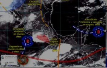 Pronostican lluvias y fuertes vientos en Guerrero para este domingo