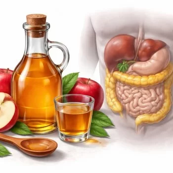 Dos cucharadas de vinagre de manzana al día reducen la grasa abdominal y apoyan a pacientes autoinmunes