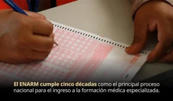 Secretaría de Salud conmemora 50 años del Examen Nacional de Aspirantes a Residencias Médicas