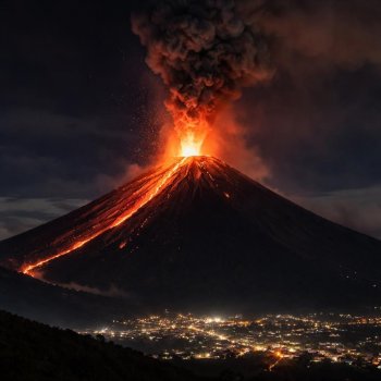 Volcán de Fuego entra en fase explosiva y Guatemala activa alerta anaranjada