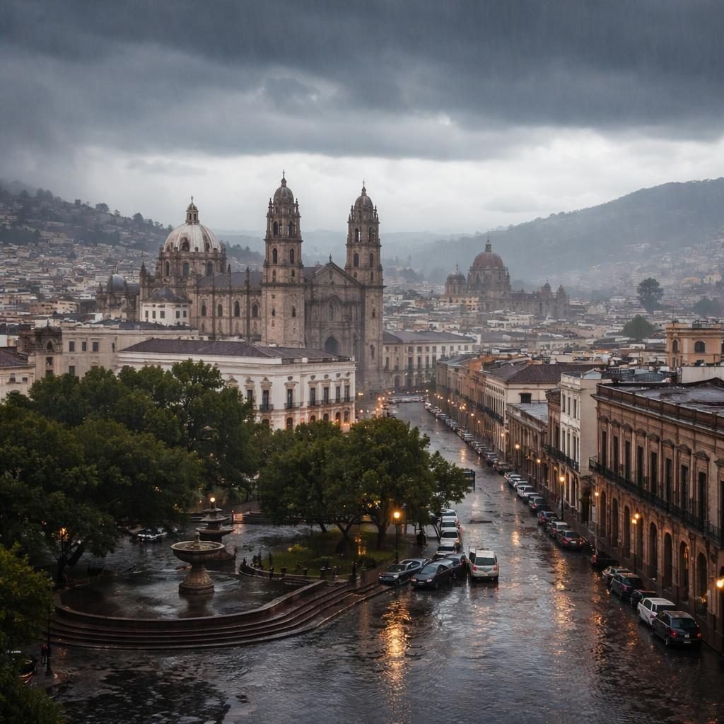 Clima en Zacatecas hoy 5 de agosto de 2026: lluvias y temperaturas moderadas