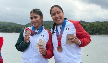 México gana bronce en C2 500m femenil en Juegos Centroamericanos
