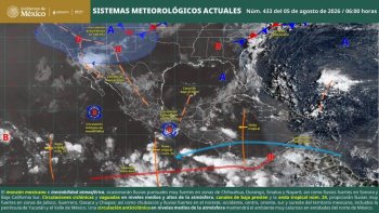 Prevén lluvias con tormentas y calor de hasta 40 grados en Oaxaca