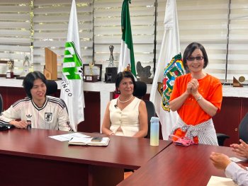 UTH recibe a estudiantes japoneses del Club Familiar Hippo para impulsar la internacionalización