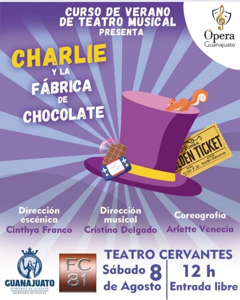 Charlie y la fábrica de chocolate se presenta en el Teatro Cervantes con talento infantil