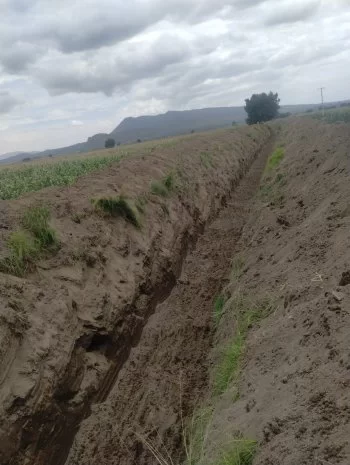 Rehabilitan barranca Xaltenco en San Nicolás Buenos Aires para prevenir inundaciones