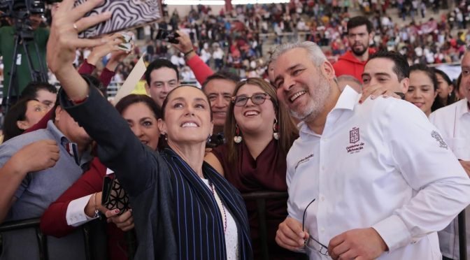 Gobernador de Michoacán agradece respaldo de Sheinbaum con 1,550 militares para seguridad en zona aguacatera