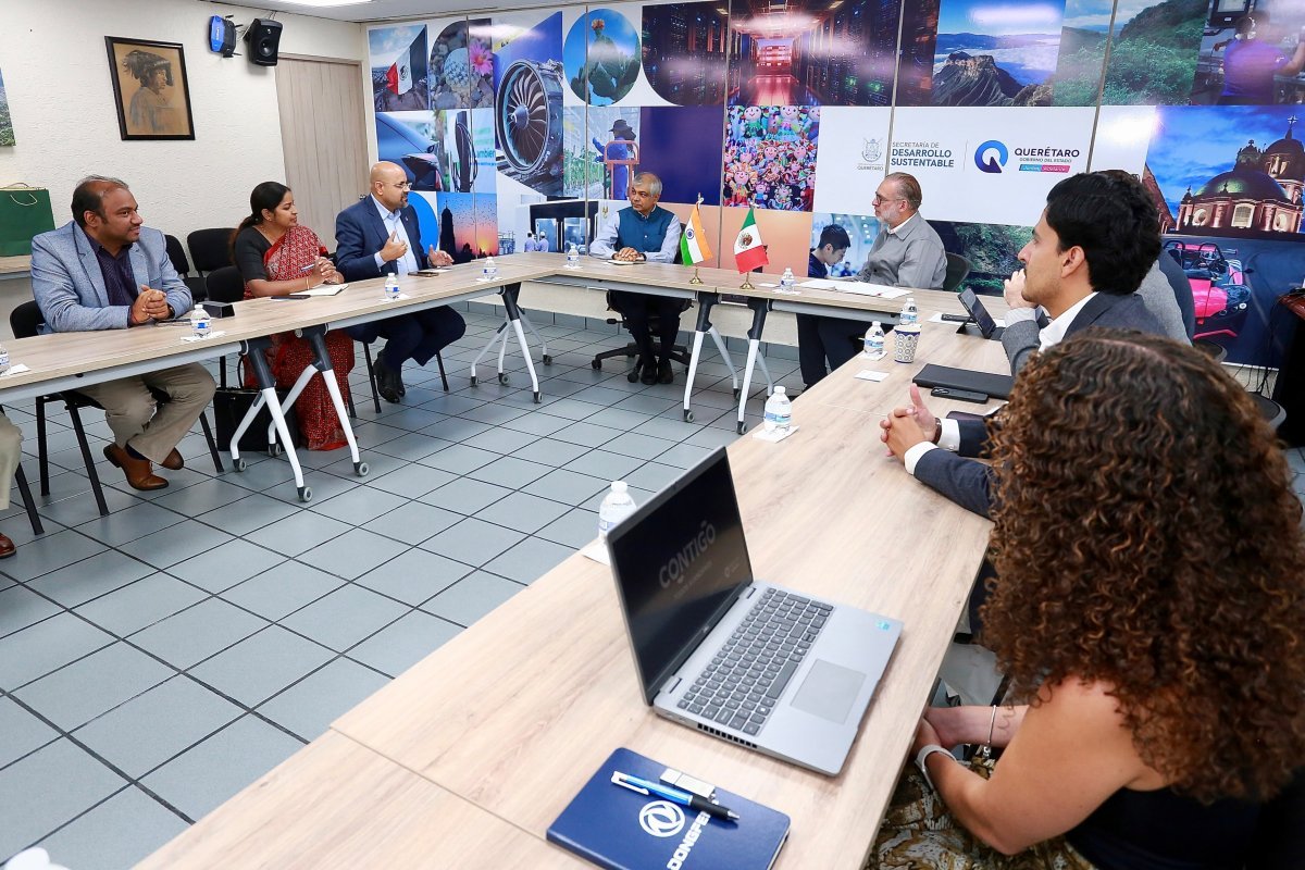 Querétaro busca nuevas inversiones y alianza comercial con la India