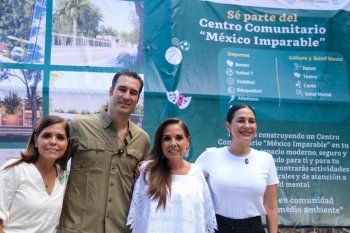 Arranca en Playa del Carmen el primer Centro Comunitario 'México Imparable' de Quintana Roo