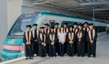 CONALEP gradúa a primera generación de técnicos ferroviarios en México