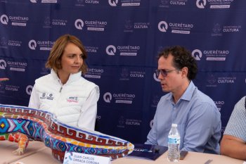 Firman convenio para proteger al ajolote serrano con arte y tecnología