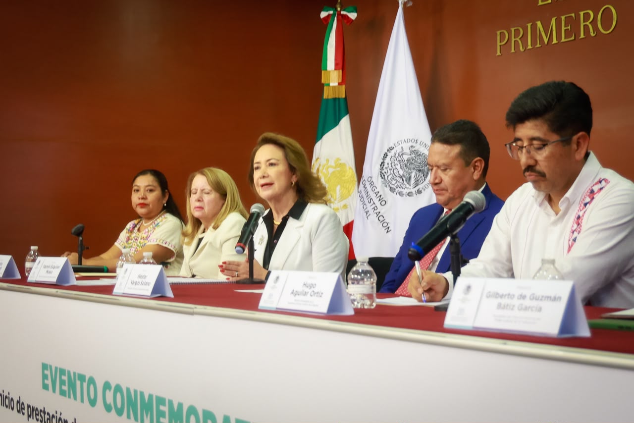 LA SOLUCIÓN DE CONFLICTOS GENERA UNA CULTURA DE PAZ: YASMÍN ESQUIVEL